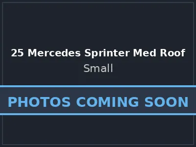25 Mercedes Sprinter Med Roof