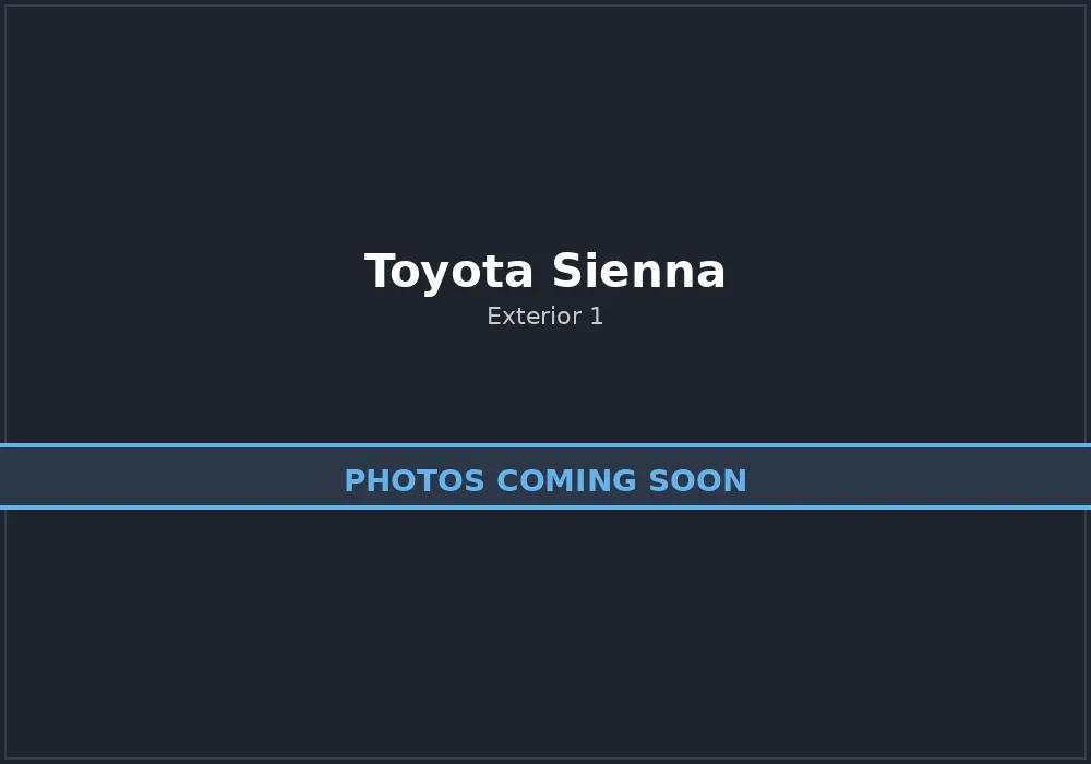 Toyota Sienna exterior photo 1