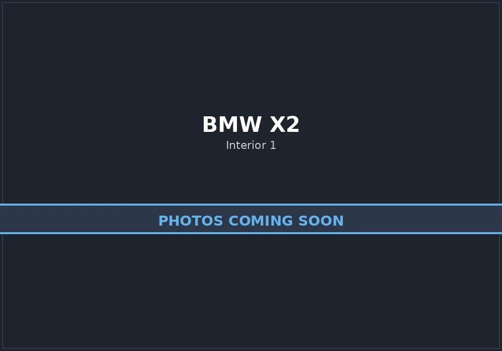 BMW X2 interior photo 1