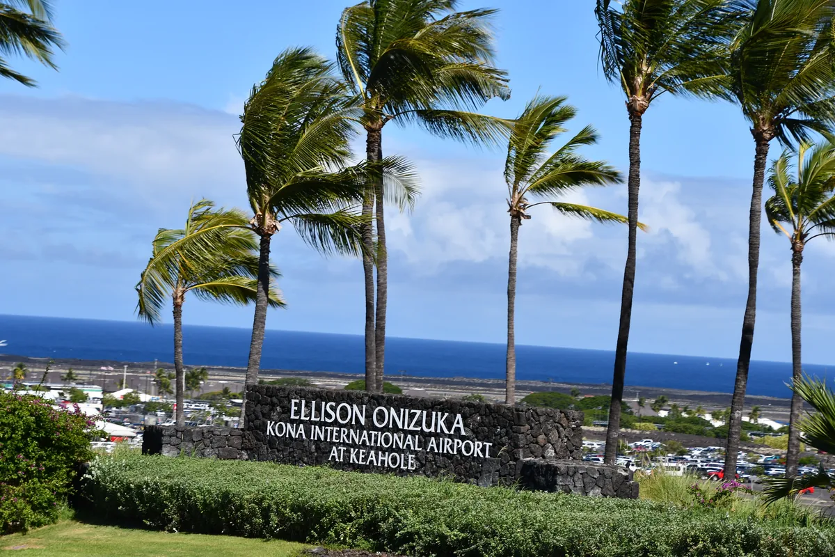 Ellison Onizuka Kona International Airport at Keahole KOA Big Island Hawaii
