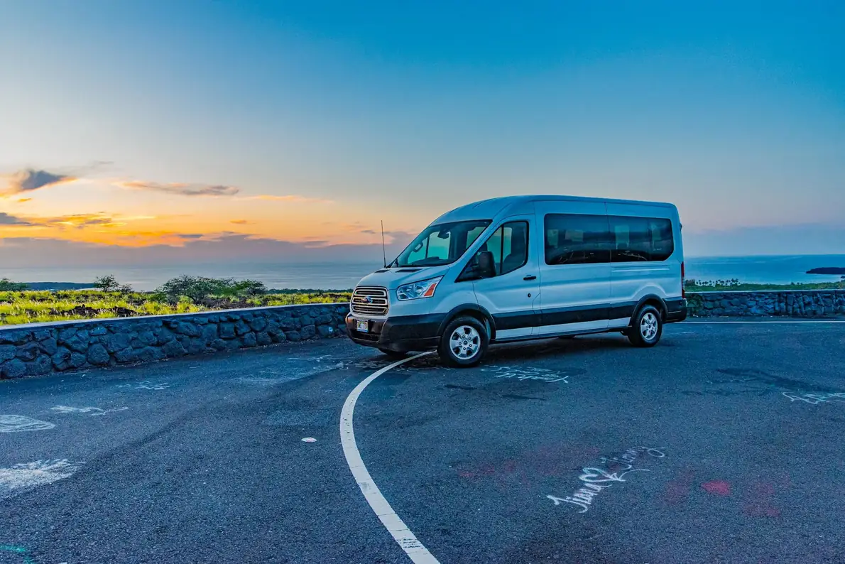 15 Passenger Van for rent on Big Island Hawaii